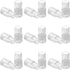 Othmro 100Pcs 5ml Plastic Bottles Lab Cylindrical Chemical Reagent Bottle Wide Mouth Laboratory Reagent Polyethylene Bottle Sample Sealing Liquid ...