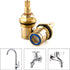 Brass Ceramic Stem Disc Cartridge G1/2" Replacement Brass Faucet Valve, Faucet Repair Replacement Parts for Bathroom Kitchen Tap Sink Faucet...