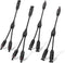 ECO-WORTHY 2 Pair Solar Connectors 30A Y Branch Parallel PV Adapter Cable Wire Plug Tool Kit for Solar Panel...