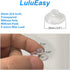 20mm 30 Pieces Mini Suction Cups Clear Without Hooks Without Holes, PVC Plastic Sucker Pads for Festival Decoration Wall Glass Home Car...