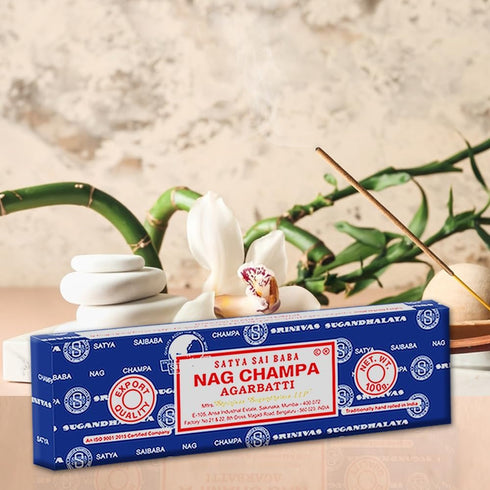 Nag Champa Satya Sai Baba Incense Sticks (200 grams)...