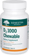 Genestra Brands D3 1000 Chewable | Vitamin D Supplement | 120 Chewable Tablets | Natural Blackcurrant Flavor...