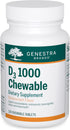 Genestra Brands D3 1000 Chewable | Vitamin D Supplement | 120 Chewable Tablets | Natural Blackcurrant Flavor...