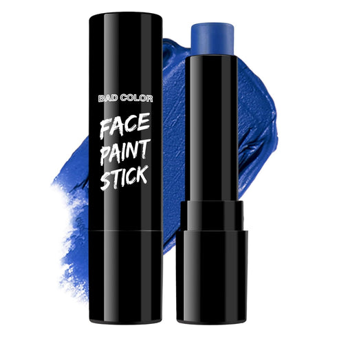 Blue Face Body Paint Stick Eye Black, Royal Blue Face Painting for Softball Football Baseball Lacrosse, Professional Facepaint Makeup for Hallowee...