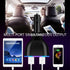 5 Port Cigarette Lighter Splitter,QC3.0&PD 20W Super Fast Car Charger with Dual Cigarette Lighter Plug with LED Voltmeter Compatible with iPhone 1...