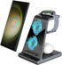 Wireless Charger for Samsung, 3 in 1 Wireless Charging Station for Samsung Galaxy S23 Ultra/S23 /S21/S22 Ulitra/Fold 4, Charger for Samsung Galaxy...
