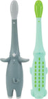 Dr. Talbot's Toddler Training Toothbrush for Kids - (2-Pack) - 6+ Months - Alligator/Elephant...