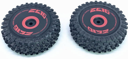 Replacement 2PCS Durable Front Tire Wheel Tyre RC Parts Compatible with WLtoys 124016 RC Car...