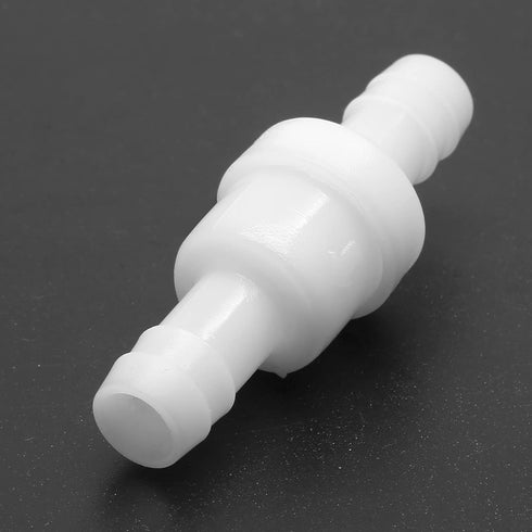 2Pcs Check Valve 1/2" Plastic Barb Hose One Way Inline Check Valve for Fuel Gas Liquid Air...