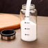 7 oz Salt Pepper Shakers with Adjustable Outlet Holes Clear Glass Shaker Bottles Spice Seasoning Cans for Kitchen Decor and Home Restaurant BBQ Ca...