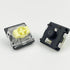 DRAOZA GATERON KS-33 Low Profile Banana Keyboard Switches, 65gf 3 Pin Tactile Pre-lubed Switches RGB LED for MX Mechanical Keyboard (10PCS)...