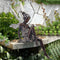 Angel Figurine Outdoor Garden Fairy Statue, 9 ''Garden Sculpture Resin Angel Craft Home Table Ornaments for Lawn Yard Art Porch Patio Decorations ...