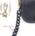 Decker DIY 40 Inches Acrylic Purse Chain Plastic Handbag Strap Shoulder Cross Body Strap with Metal Buckles...