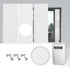 Daisypower Portable Air Conditioner Window Kit, Adjustable Seal Panels for Portable AC Hose with 5" Diameter, Window Vent Kit for Sliding Windows...
