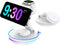 3 in 1 Mag-Safe Charger Stand, Magnetic Foldable Wireless Charging Station for Apple, Rotating & Light Adjust, Compatible with iPhone 15/14/13/12 ...