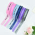 TONIFUL Happy Birthday Ribbon 1 Inch Navy Blue Satin Silk Ribbons for Gift Wrapping 50 Yards Chiffon Organza Ribbon for Birthday Party Supplies Bo...