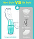 Postpartum Cleansing Care , 400ml Portable Cleansing Tool - Green, Inverted Travel Toilet Seat for Postpartum Care, Vaginal Cleansing, Patient Hyg...