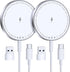 Bohuma Magnetic Wireless Charger for iPhone: Mag Safe Charger Fast Charging Pad 2 Pack Compatible with iPhone 15 14 13 12 Pro Max Plus & Airpods 2...