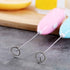 Milk Frother, Coffee Frother, Electric Whisk, Electric Mini Kitchen Stirrer Milk Frother Handheld Coffee Egg Milk Shake Mixer Stainless Steel Batt...