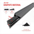 26 inch Frameless Adjustable Size of Universal 4 PCs Refills Replacement Windshield Wiper Refills Replacement for Tesla,Toyota,Hyundai,Honda Front...