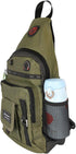 Crossbody Sling Bag Backpack for Men & Women Green...