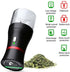 Electric Herb Grinder COMPACT Size, Fast Grinding for Flower Buds, Updated 6 Blades Spice Grinder, USB-Rechargeable Electric Grinder with 2 x 1.7o...