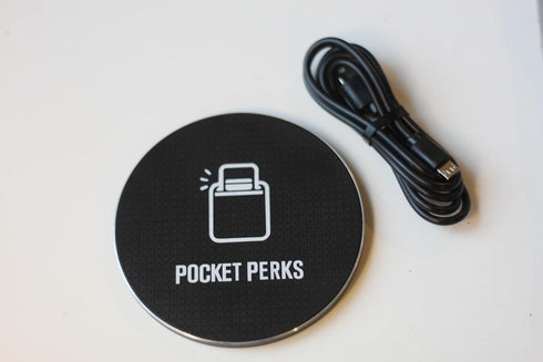 Ultra Slim Size (6mm) Wireless Fast Charger. (Qi-Certified 10W for iPhone and Android)...