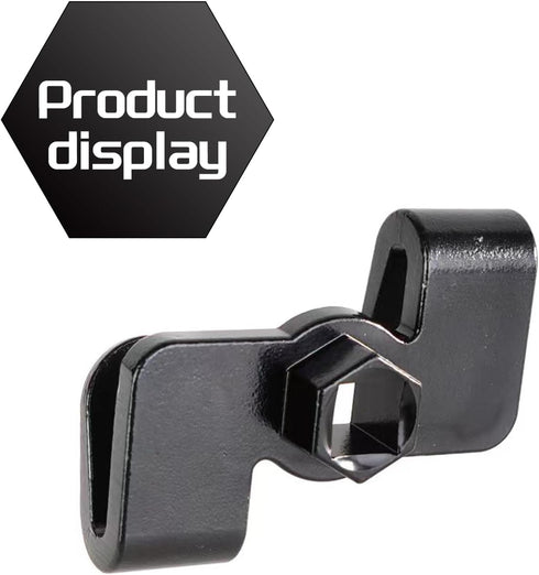 1 PC Automotive Wrench Extender Tool, 1/2" 0.82" Steel Hex Wrench Driver Conversion Adapter, Repair Accessories, Compatible with Most Car Models, ...