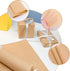 Koogel 330 Sheets Tissue Paper Bulk, Kraft Tissue Paper Brown Gift Wrapping Paper 14 x 10 Inch Craft Tissue Paper for Wedding Birthday DIY Project...