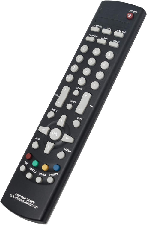 845-042-GF1XABH Replaced Remote fit for Element TV FLW1920B MLT1921 MLT3221 MLT4221P ELCP0191 ELCP0321 ELCP0371 ELCP0191 ELCP0321 ELCP0371 ELDHW40...
