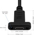 Poyiccot USB 3.1 Type C Extension Cable, USB C Extension Cable Short, USB C Panel Mount 10Gbps 60W USB C Extender Cable for Data & Sync (Straight ...