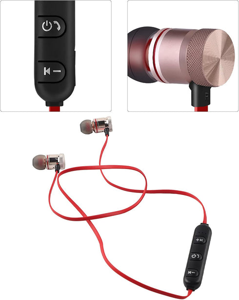 Yinhing Headphones Earbuds Headphones, Magnet Sports Earphone Headset Headphone for iPhone Android(Golden)...