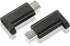 4-Pack USB-C to Micro USB Adapter, C to Micro USB Adapter Type C Female to Micro USB Male Convert Connector Charge Data Sync Replacement for Samsu...