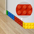 Building Blocks Wall Stickers Skirting Board Wall Decals Art Decor for Kids Bedroom Living Room Nursery...
