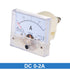 uxcell Analog Current Panel Meter Without Pulse DC 0-2A 85C1 64x60x56mm for Circuit Testing Gauge...