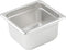 Winco SPJM-604 Anti-Jamming Steam Pan, 1/6 by 4-Inch, 24-Gauge,Stainless Steel,Medium...