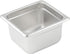 Winco SPJM-604 Anti-Jamming Steam Pan, 1/6 by 4-Inch, 24-Gauge,Stainless Steel,Medium...