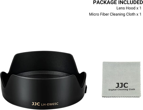 Lens Hood for Canon RF 16mm F2.8 STM Lens on EOS R6 R5 RP R Camera, Reversible Lens Shade Replace Canon EW-65C Lens Hood, Compatible with 43mm Fil...