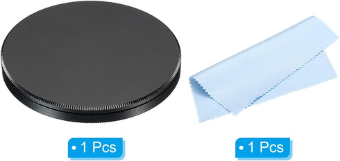 PATIKIL 67mm Lens Cap, Camera Lens Cap Cover Universal Lens Filter Stack Cap Front Metal Protective Case Cover with Cleaning Cloth for Photography...