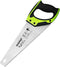 14 in. Pro Hand Saw, 11 TPI Fine-Cut Soft-Grip Hardpoint Handsaw Perfect for Sawing, Trimming, Gardening, Cutting Wood, Drywall, Plastic Pipes, Sh...