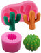 2-Pack Cactus Silicone Molds Set - MoldFun Cacti Mold for Fondant, Gum Paste, Chocolate, Candy, Candle, Polymer Clay...