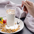 Long Handle Iced Teaspoon 8-Piece, Comicfs 7-Inch Stainless Steel Mixing Stirring Square Spoons for Cocktail Ice Cream Milkshake Cold Drink Ice Co...