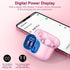 Wireless Earbuds Bluetooth 5.3 Headphones Bass Stereo Ear Buds with Noise Cancelling Mic LED Display in Ear Earphones IP7 Waterproof 36H Playtime ...