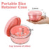 LEAFTOL Denture Bath Case Retainer Case Orthodontic Denture Cup with Strainer, Leak Proof Denture Cleaner Cup easy to clean and dry up, Portable R...