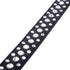 Dogs Kingdom 10"-24" Length Personalized Rhinestone Leather Bling Crystal Pet Dog Cat Collars for Small Medium Breeds Black XL...