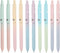 Ddaowanx Gel Pens, 10 Pcs 0.5mm Quick Dry Black Ink Pens Fine Point Smooth Writing Pens, Cute Office School Supplies Gifts for Women (10 Pcs Gradi...