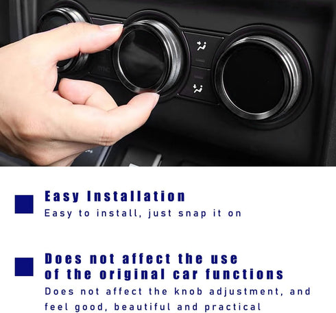 3 PCS Car Push Start Button Cover, Engine Start Stop Button Stickers, Metal Ignition Button Cover, One Button Start Trim Ring for Challenger Charg...