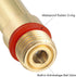 5Pcs Glue Gun Copper Nozzle Hot Glue Gun Tips with O-ring, Small Bore Long Tube Nozzles Thread Interchangeable Nozzle Set for Hot Melting Glue Gun...