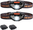 COSOOS 2 LED Headlamps Flashlights with Portable Cases, 1.6oz Mini Bright Running Headlamp, Waterproof Head Lamps, Small Headlights for Adults, Ki...