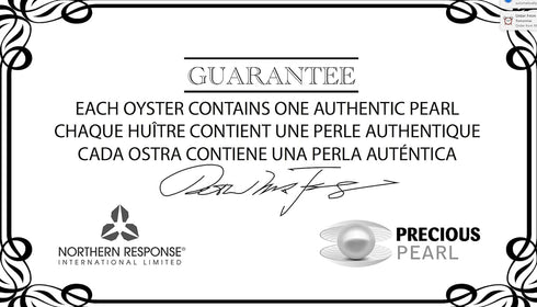 My Inspirations Precious Pearl Pearl in Oyster Kit, Mysterious Pearl Gift Set, DIY Necklace Making Kit, Elegant Pendant with 20" Chain, Great Gift...